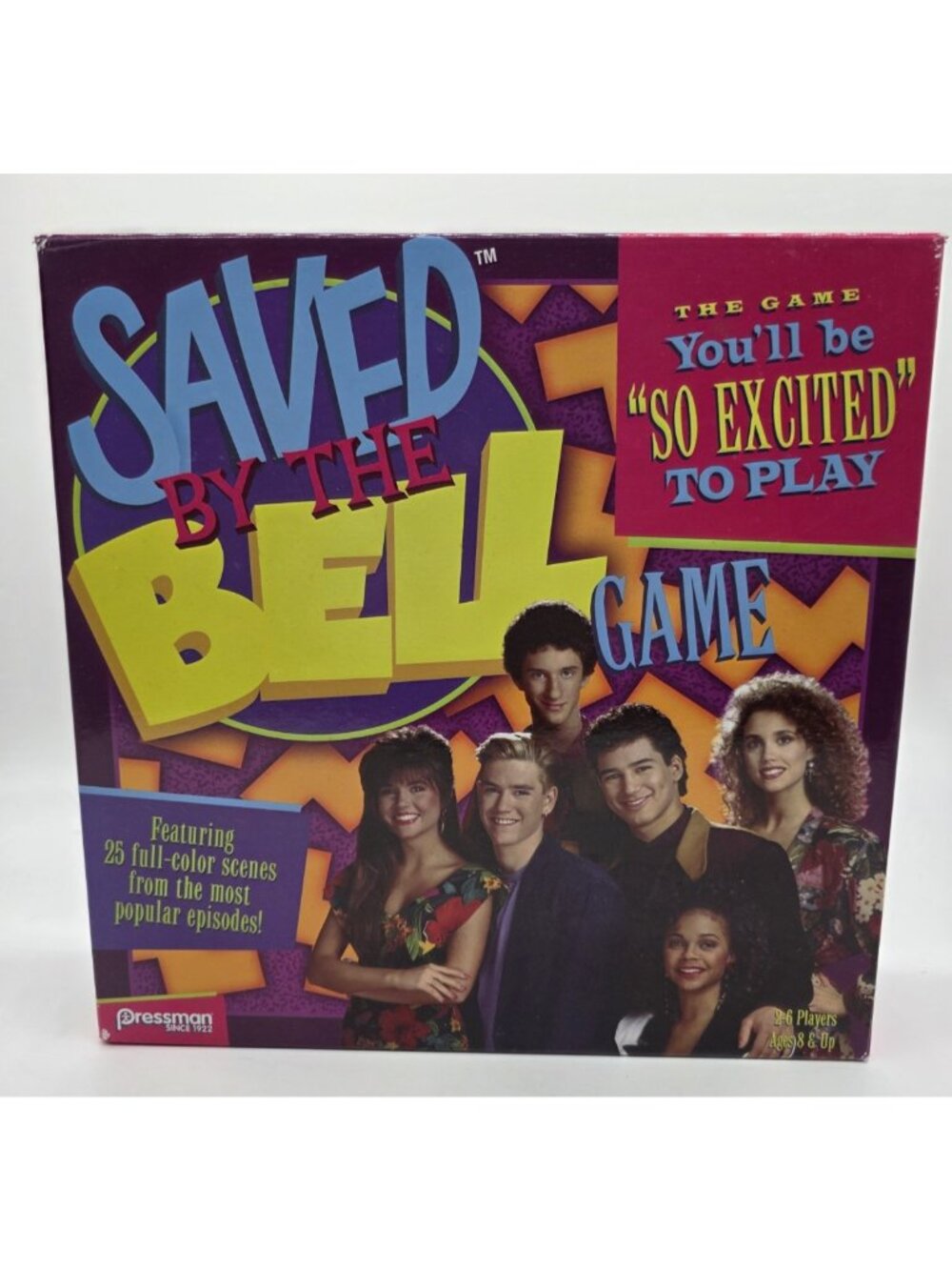 Saved by the Bell Board Game Pressman 2017 100% Complete Target 90s Party Game